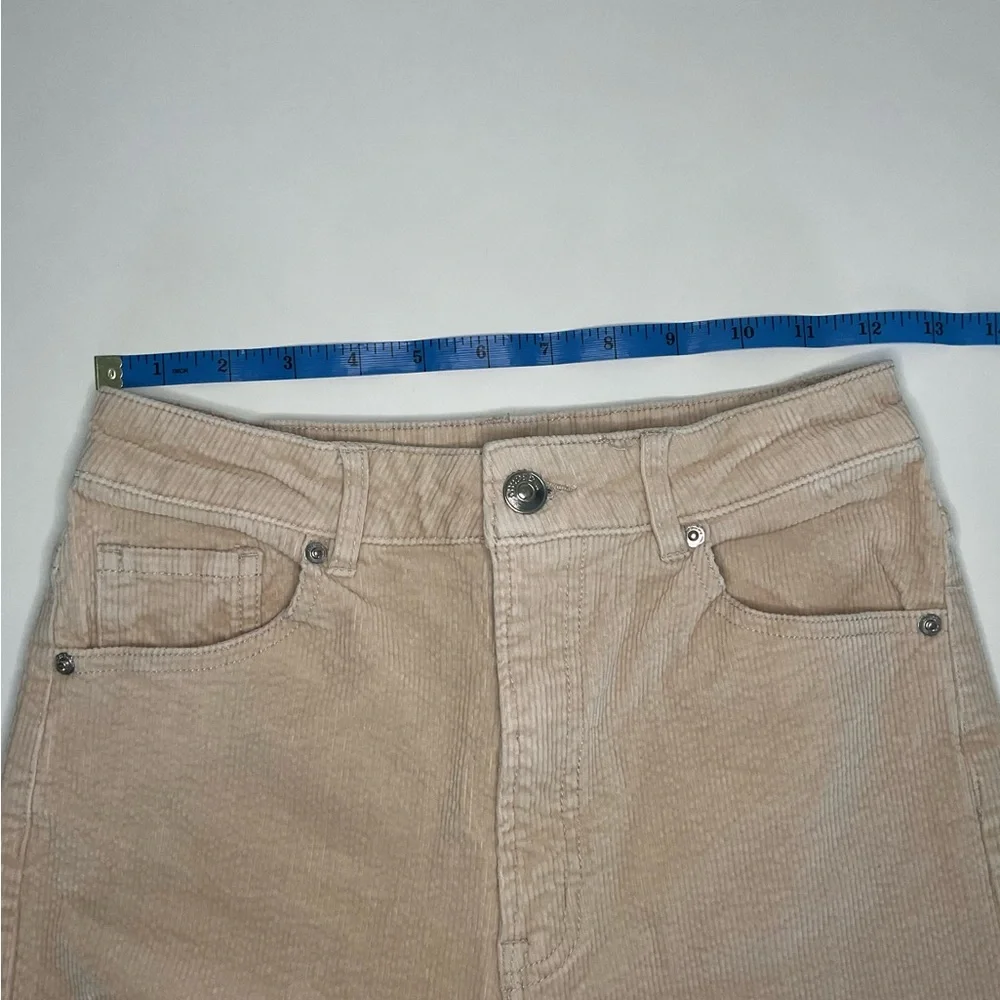 Divided Tan Corduroy Pants - Picture 5 of 7